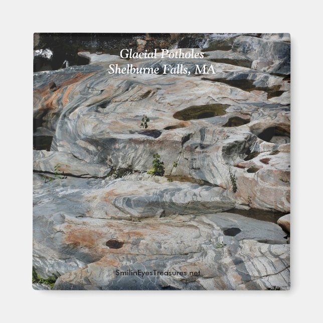 Pothos glaciaires Shelburne Falls MA Magnet (Devant)