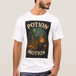 “Potion Motion” – Whimsical Witchy Halloween T-Shirt