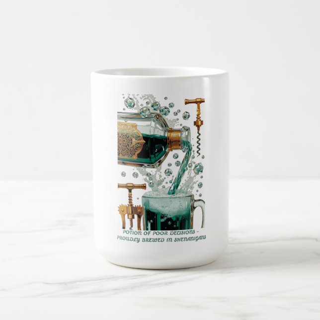 Potion of Poor Decisions Bottle Graphic Tee Kaffeetasse (Mittel)
