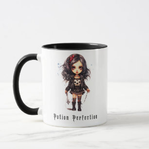 Potion Perfection Gothic Girl Halloween Tasse