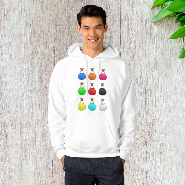 Potions colorées Mens Sweat - shirt à capuche (Créateur téléchargé)