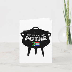 Potjie Südafrika Potjiekos Eintopf Braai Karte
