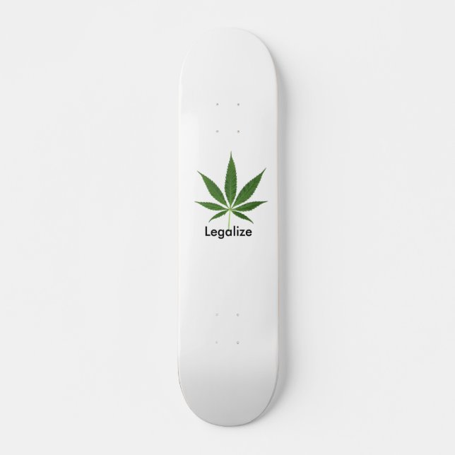 Potleaf, legalisieren skateboard (Vorne)