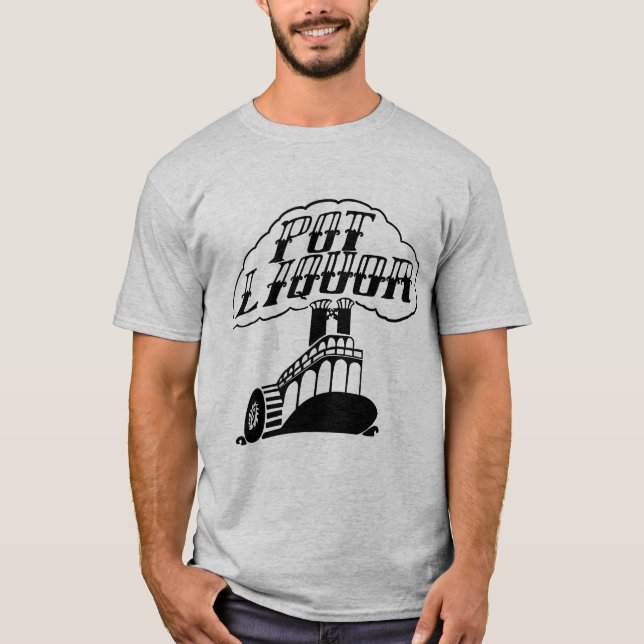 Potliquor Riverboat T-Shirt (Vorderseite)