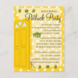 Potluck Party Einladung