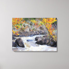 Potomac im Oktober Canvas Print Leinwanddruck