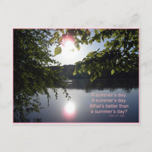 Potomac Summer Day Postkarte