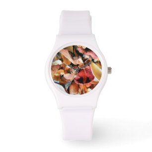 POTPOURRI-BLUME ARMBANDUHR