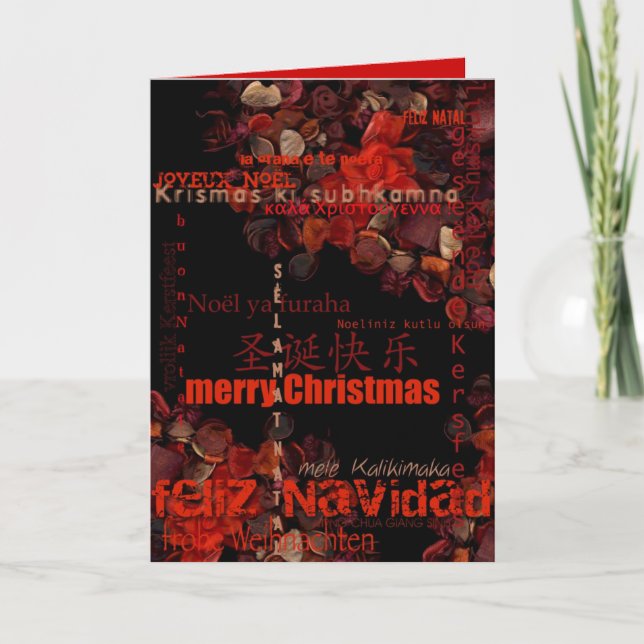 Potpourri Christmas Feliz Navidad Carte de voeux 2 (Devant)
