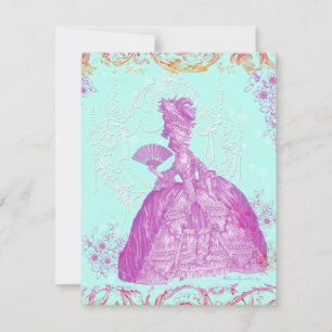 Potpourri de Marie Antoinette Faire-part personnal