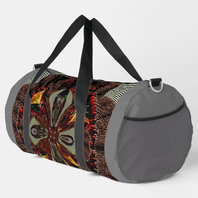 "Potpourri" (Grand) Sac à coudre à impression doub (Coin droit)