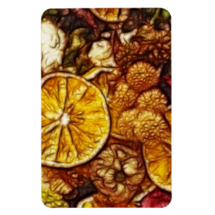 Potpourri-Orangen-Fraktal Magnet