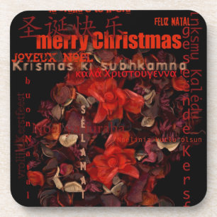 Potpourri Welt Weihnachten Navidad Weihnachten Unt Getränkeuntersetzer