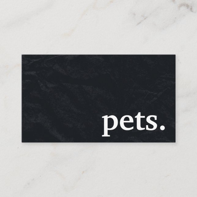 Pots de table modernes. carte punch de fidélité (Devant)