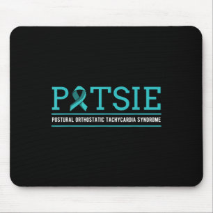 Pots Dysautonomia Türkis Ribbon Autonomy Mousepad