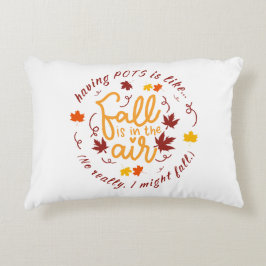 Pots Fall Thema Accent Pillow Dekokissen