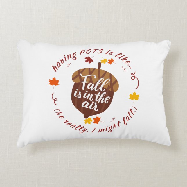 Pots Fall Thema Accent Pillow Dekokissen (Vorderseite)