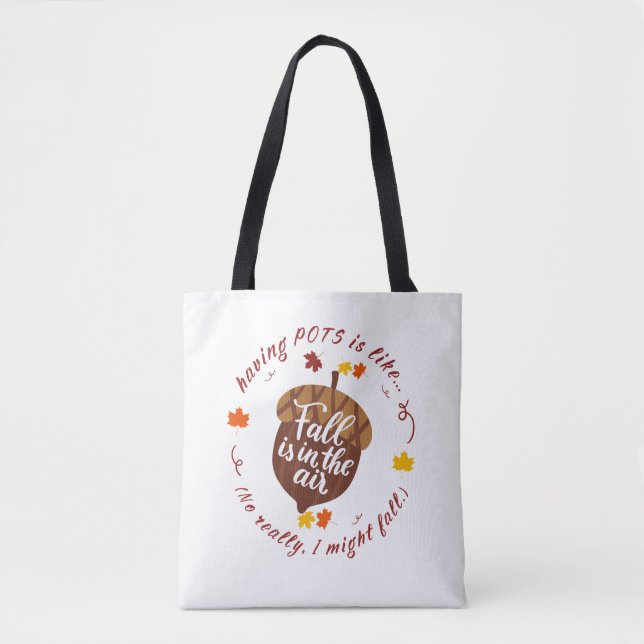 Pots Fall Theme-Tasche Tasche (Vorderseite)