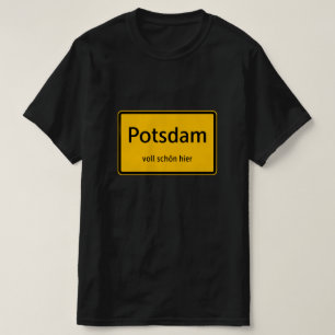 Potsdam Herren Männer T-Shirt Tshirt Shirt