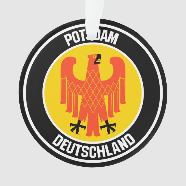 Potsdam RundEmblem Ornament (Vorderseite)
