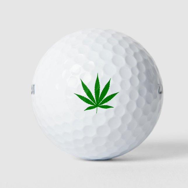 Pottblatt Golfball (Vorderseite)