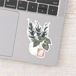 Potted Pflanze - Green Zuhause Sticker
