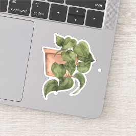 Potted Pflanze - Green Zuhause Sticker