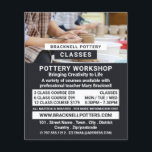 Potter, Töpfe, Töpfe Flyer<br><div class="desc">Potter-Räder,  Töpferklassen,  Potter-Flyer,  die im Visitenkarten-Store Werbung machen.</div>