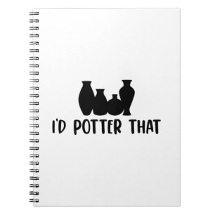 Potterie-Geschenkideen Keramiken für Potterkart Notizblock