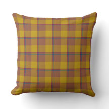 Potters Clay and Pizza Plaid Brown Gold