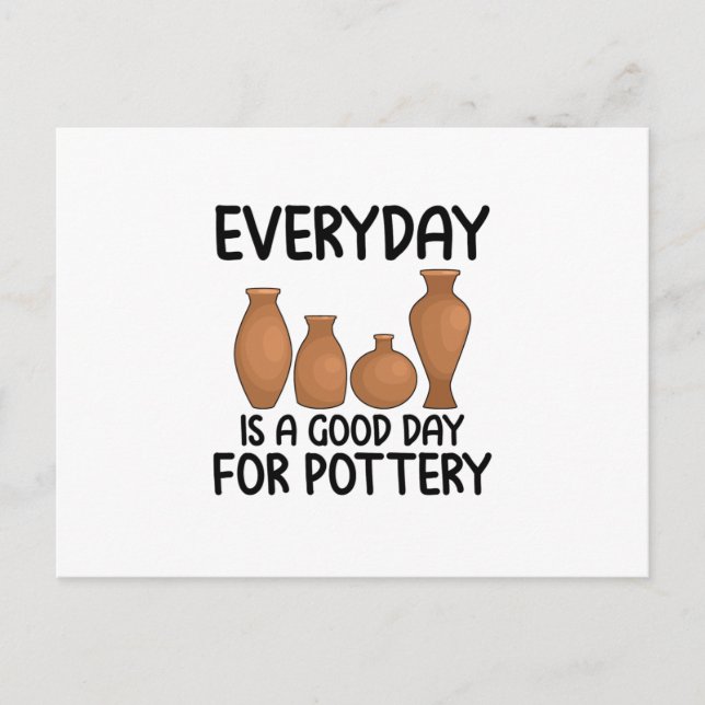 Pottery Hobby | Ceramist Potter Clay Craft Gifts Postkarte (Vorderseite)