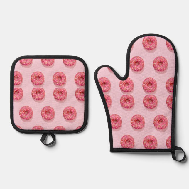 Potthalter für Cake-Design Ofenhandschuh & Topflappen-Set (Vorderseite)