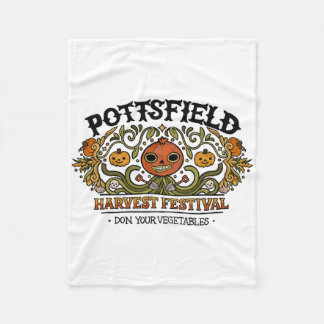 Pottsfield Erntefestspiele Pumpkin Herbst Herbst H Fleecedecke
