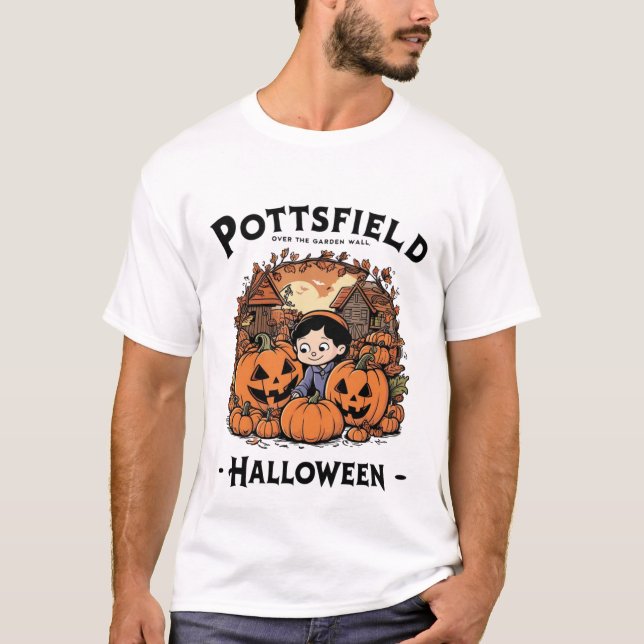 Pottsfield - Halloween  T-Shirt (Vorderseite)