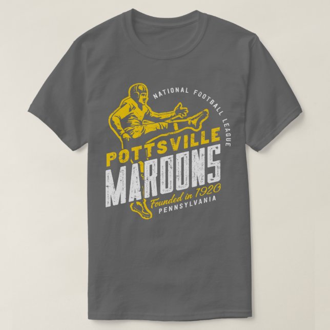 Pottsville Maroons T-Shirt (Design vorne)
