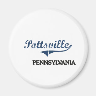 Pottsville Pennsylvania Stadt-Klassiker Magnet