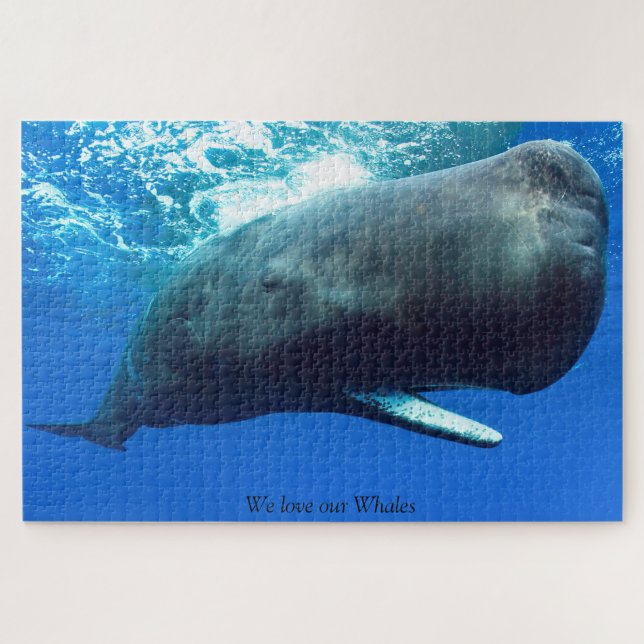 Pottwal-Jigsaw-Puzzle (Horizontal)