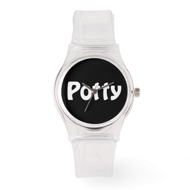 Potty Armbanduhr (Vorderseite)