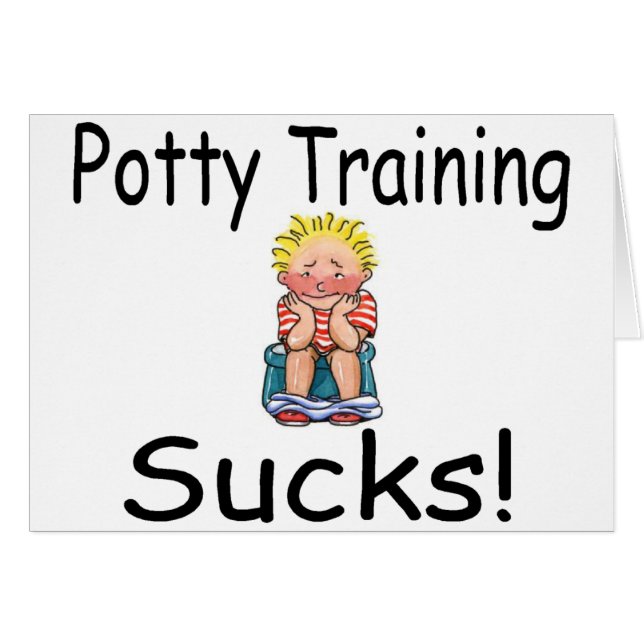 Potty-Ausbildung ist zum Kotzen (Vorderseite (Horizontal))