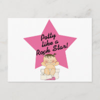 Potty like a Rock Star Girl