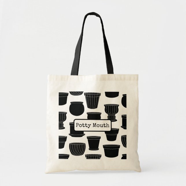 Potty Mouth Tote Bag Tragetasche (Vorne)