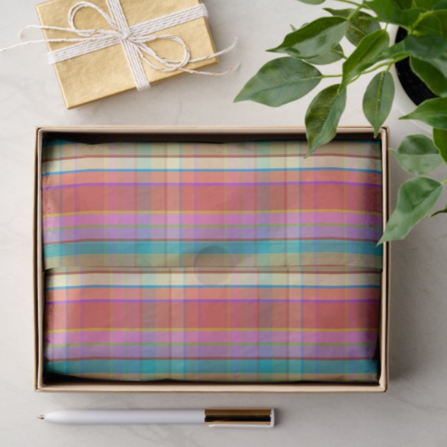 Potty Plaid FAP Seidenpapier (Geschenk)