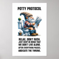 POTTY-PROTOKOLL ohne Rahmen