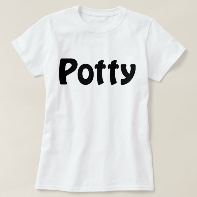 Potty T-Shirt (Design vorne)