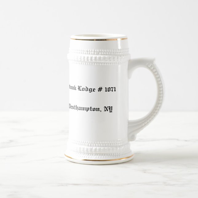 Potunk Vorlagenmaurer Stein Bierglas (Rechts)