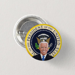potus joe biden Präsidentschafts-Siegel-Button-Bac Button