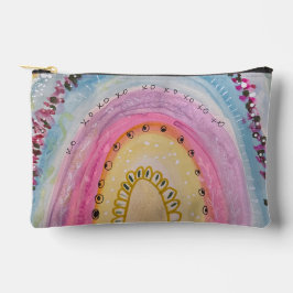 Pouch with original art - portal abstract zubehörtasche