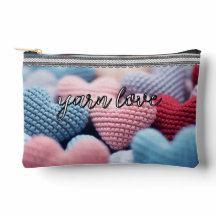 Pouchettes d'artisanat crochet sac de voyage fils 
