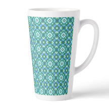 Poudre latte bleue en latte Mug