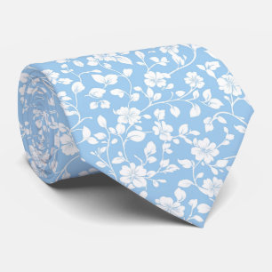 Poudre personnalisée Jardin bleu Cravate florale